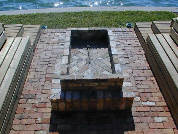 Completed Rear Deck Extention and Fire Pit - 1
